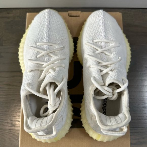 adidas Yeezy Boost 350 V2 Cream/Triple White - Picture 5 of 11